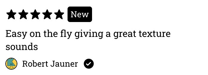 Verified Gumroad review from Robert Jauner